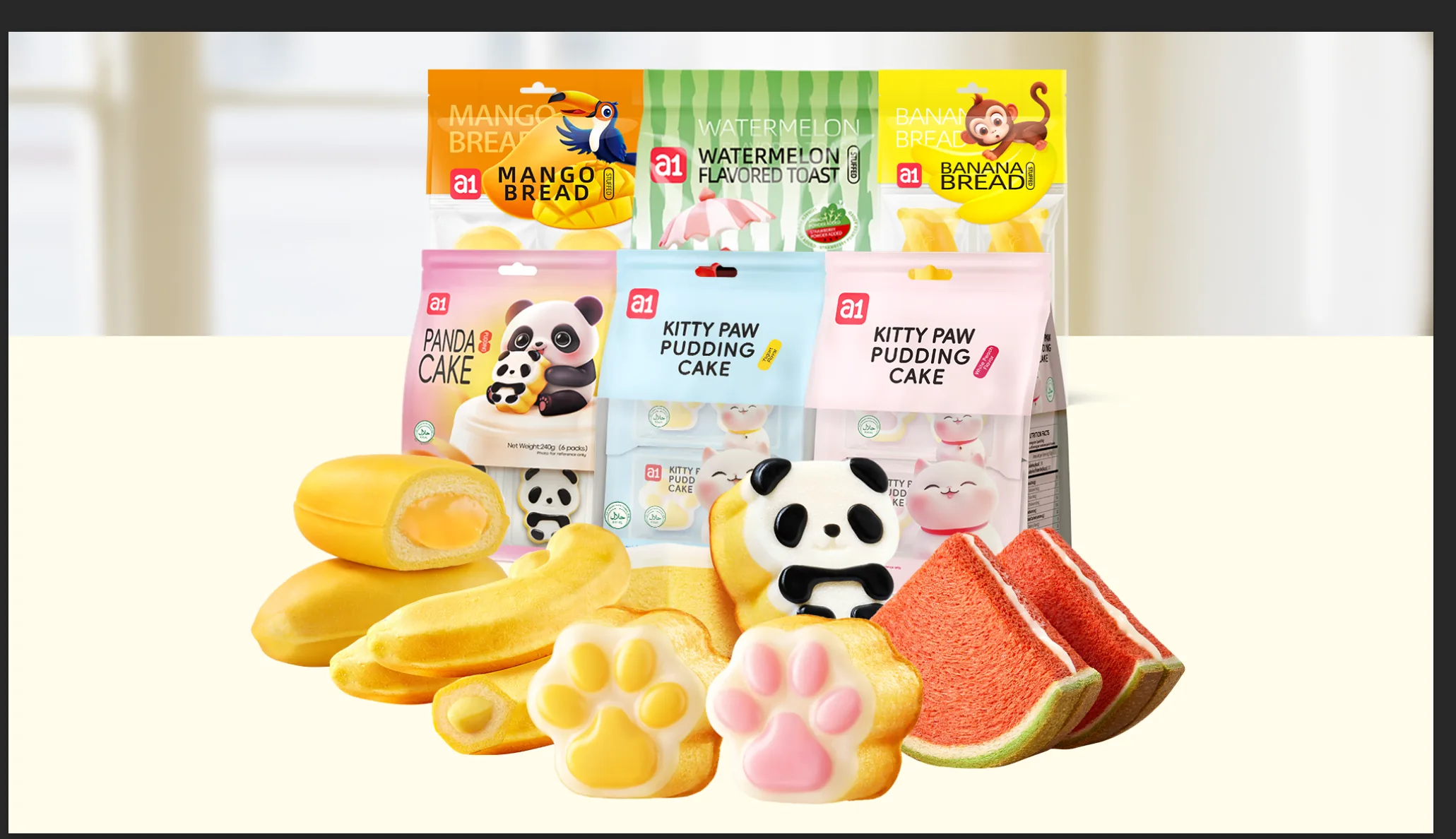 a1 Snack Lab: el principal fabricante chino de pan con forma de fruta y proveedor de bollería novedosa