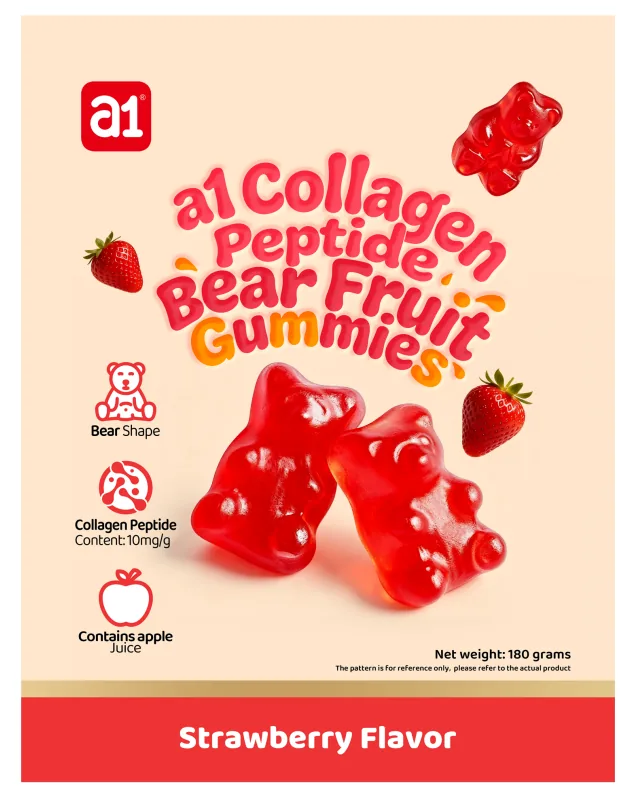 a1 Gominolas de Fruta de Fresa Enriquecidas con Calcio