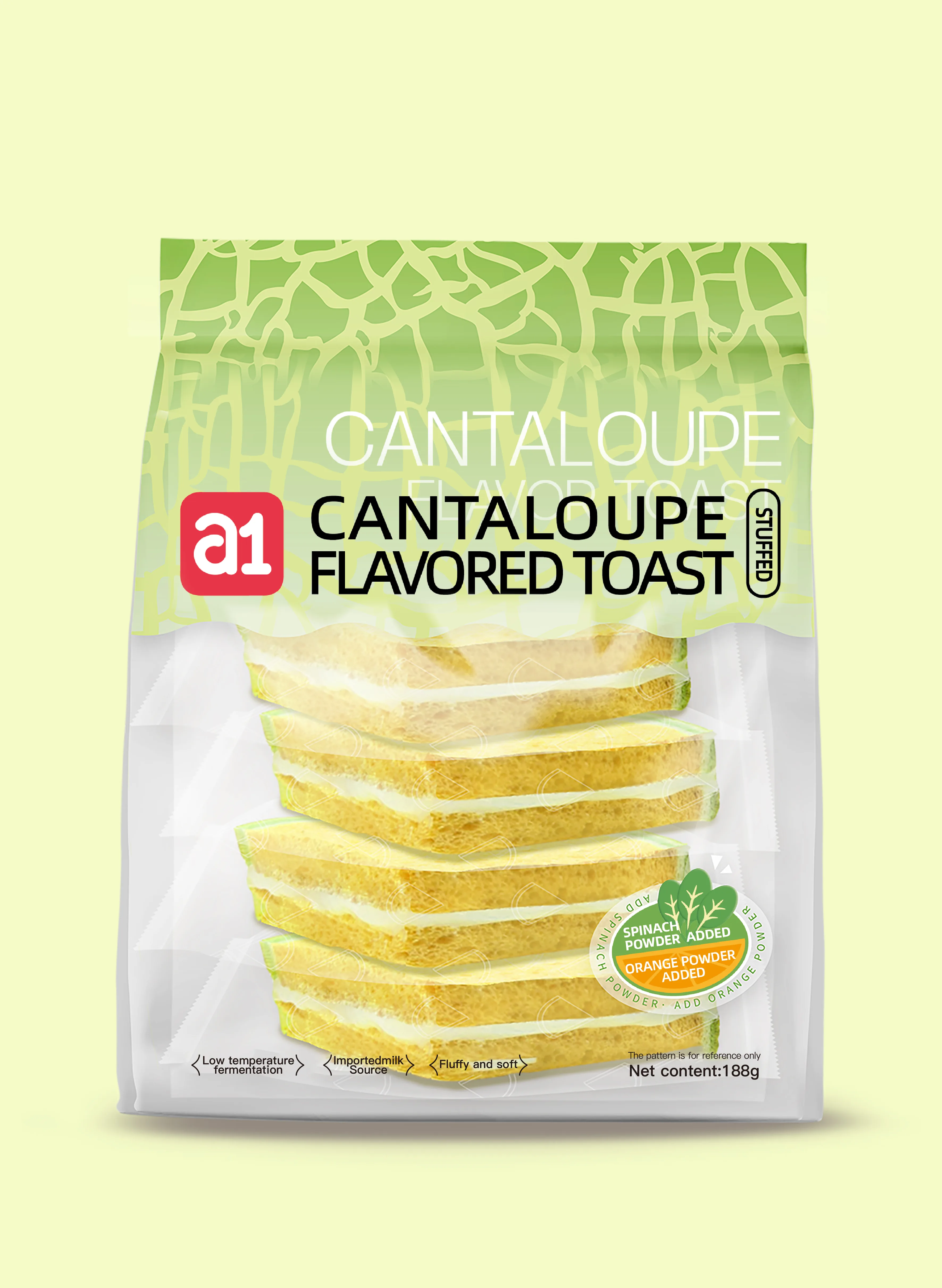 a1 TOSTADA RELLENA CON SABOR A MELÓN