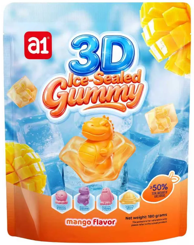 Gominolas 3D selladas en hielo: la línea de novedad visual que rompe en un anaquel saturado