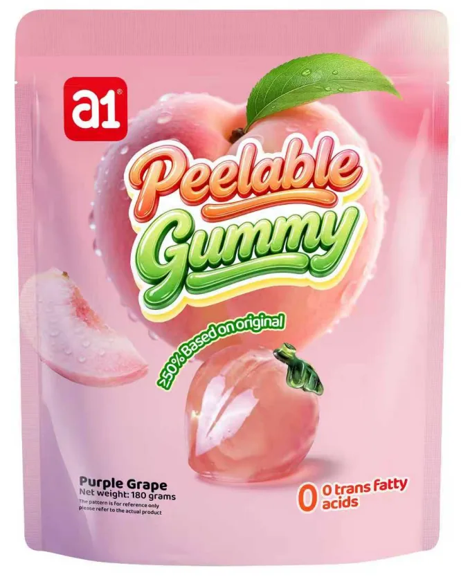 Gominola Pelable (Melocotón Blanco)
