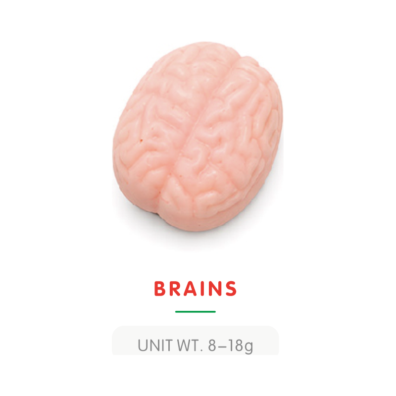 Brain Halloween Gummy Candy