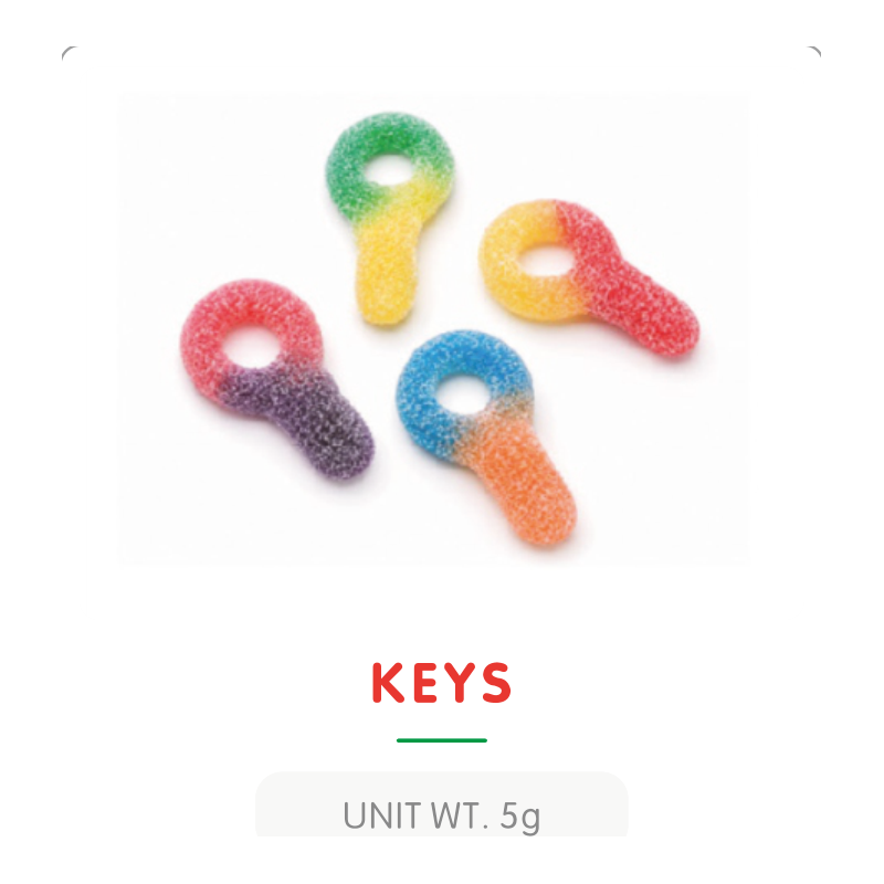 Key Shaped Gummy Candy main