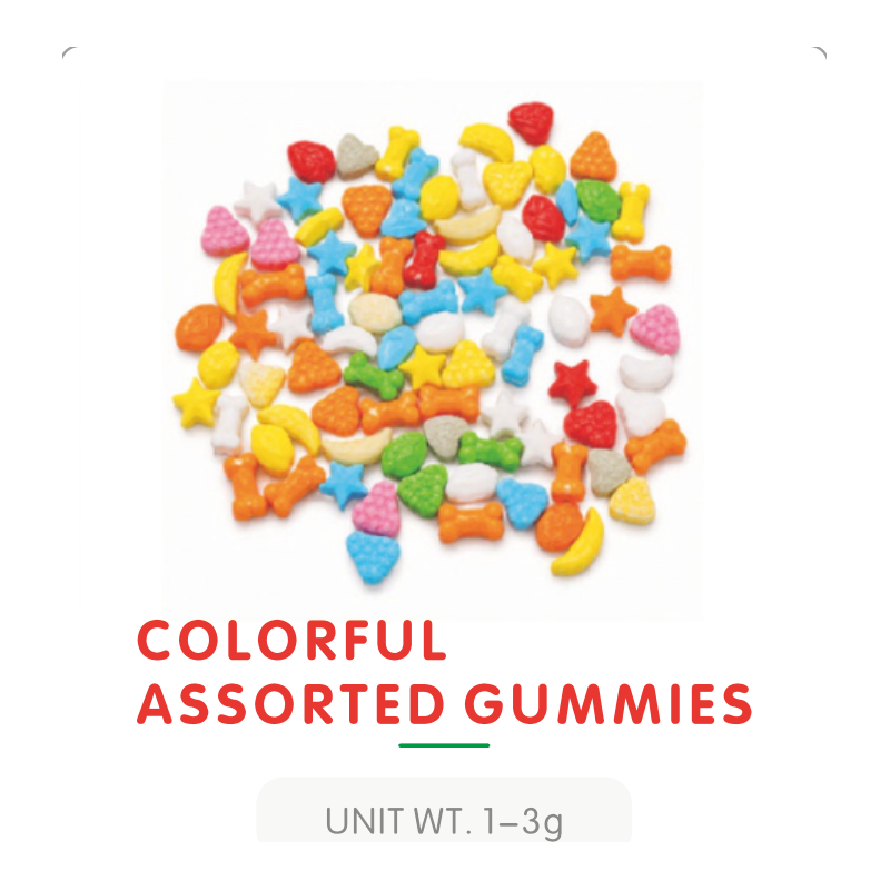 Colorful Assorted Gummy Mix