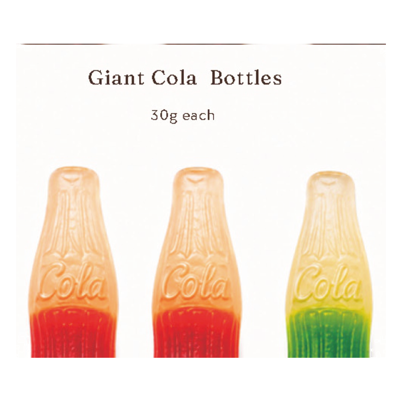 Giant Cola Bottle Gummy Candy