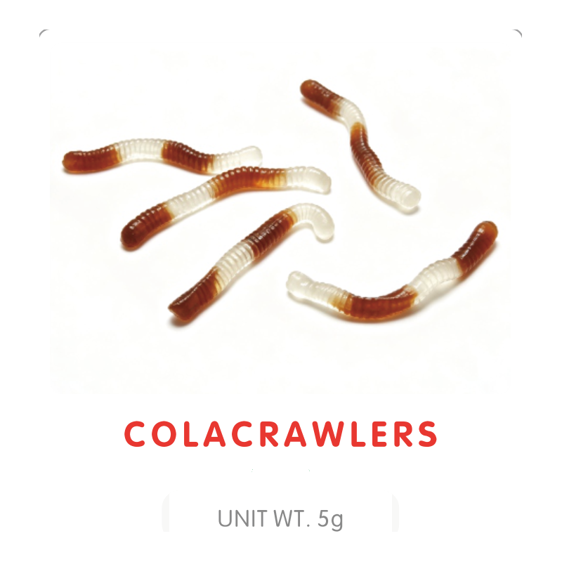 Cola Crawler Worm Gummy Candy