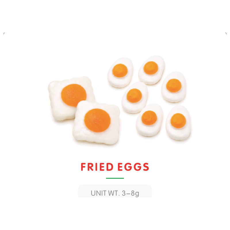 Fried Egg Gummy Candy