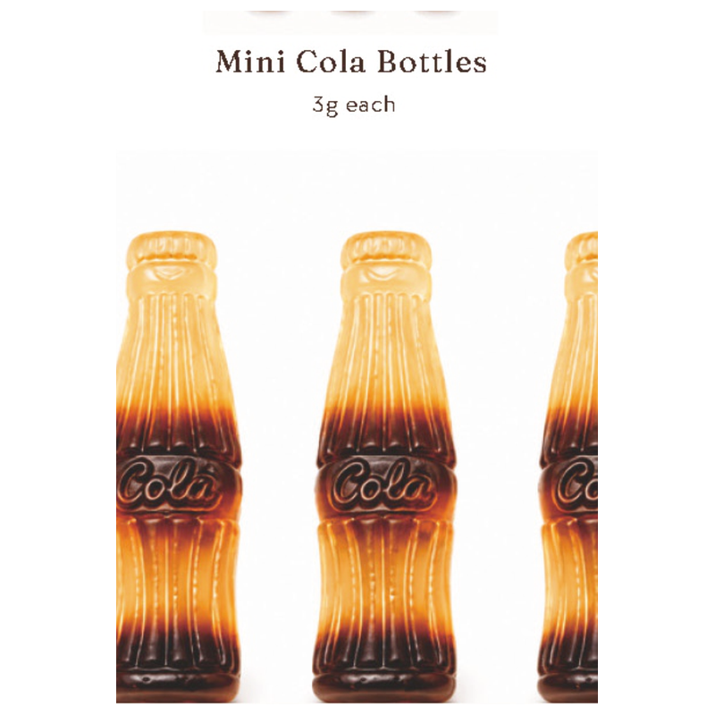 Mini Cola Bottle Gummy Candy main