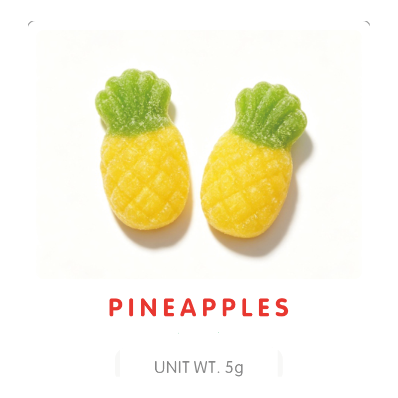 Pineapple Slices Gummy Candy