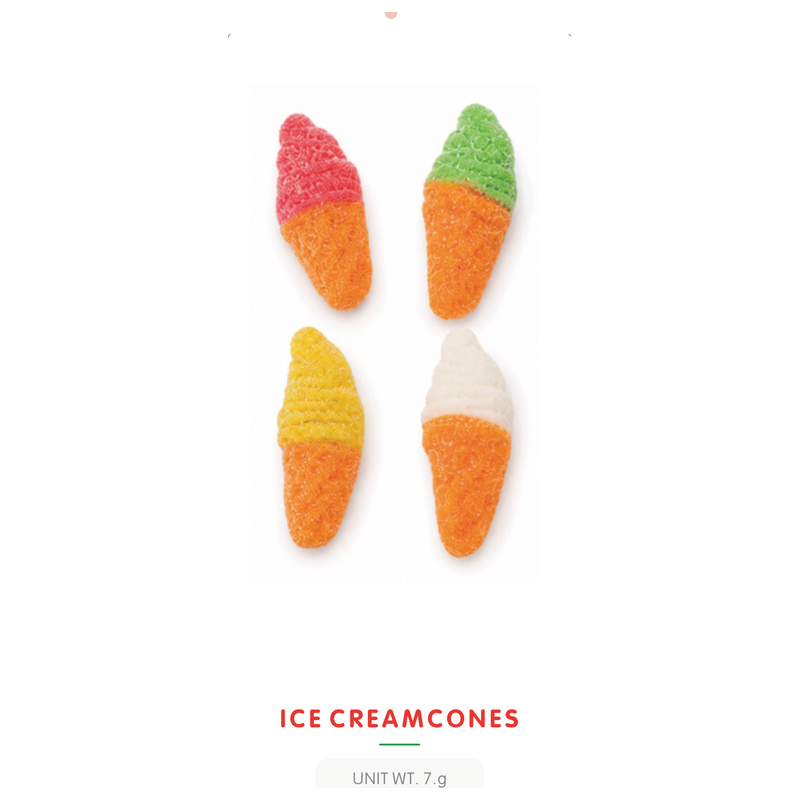 Ice Cream Cone Gummy Candy