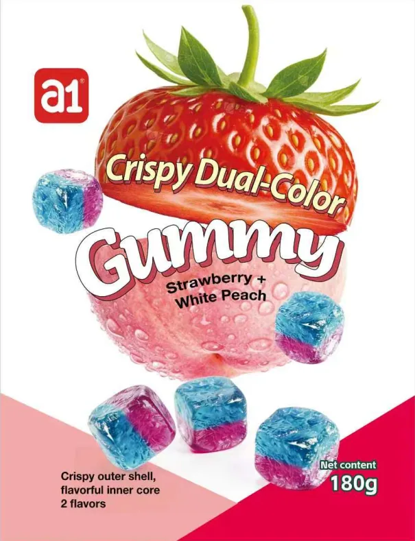 concepto de gomita a1 posicionada con colágeno — posicionamiento de estilo de vida, redacción por mercado