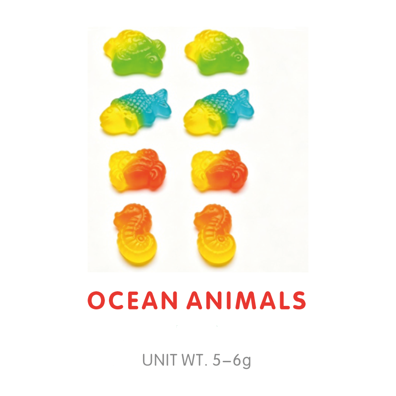 Ocean Animal Gummy Candy